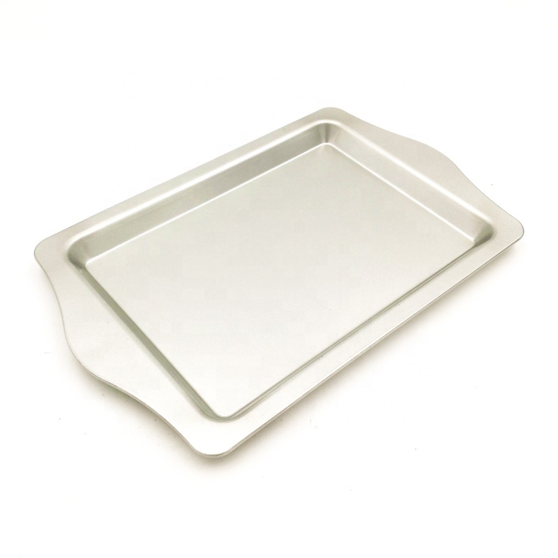 Small metal tray for cafe